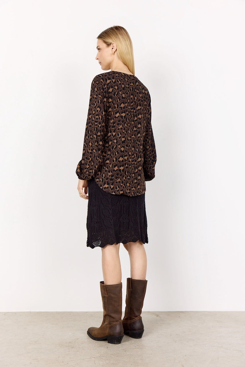 La blouse imprimé léopard Soya Concept | 41345
