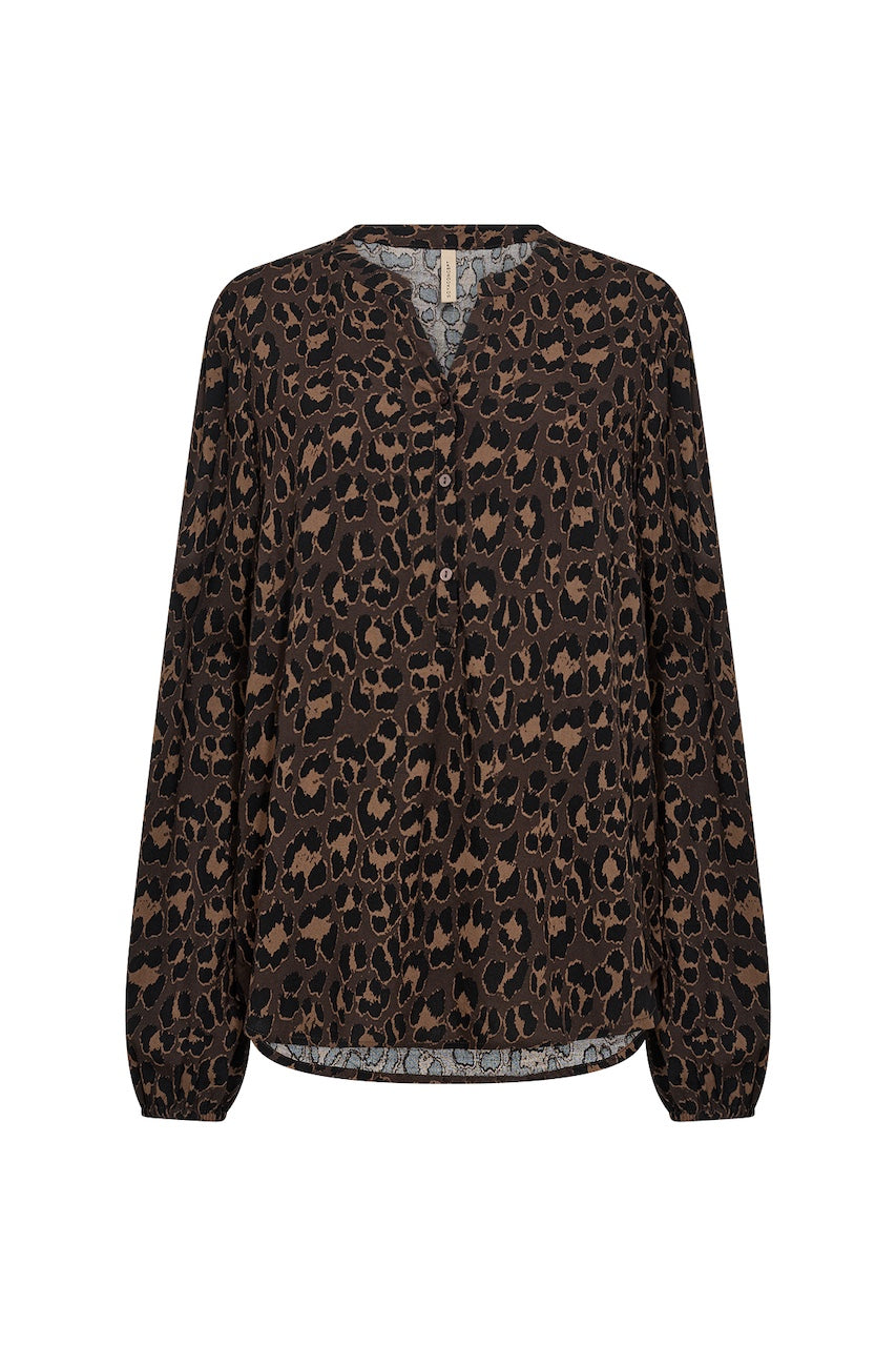 La blouse imprimé léopard Soya Concept | 41345