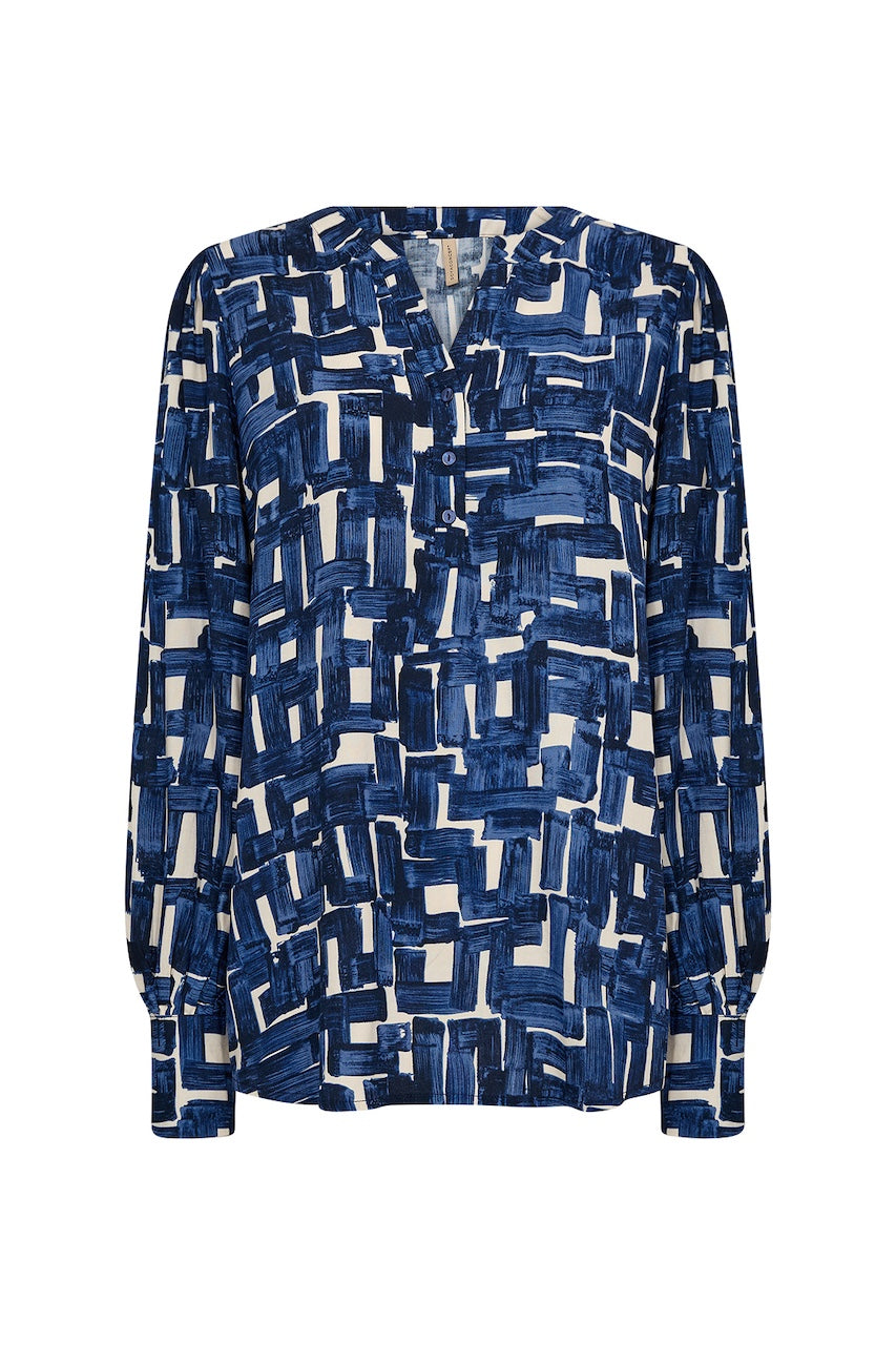 La blouse imprimé géométrique Soya Concept | 41406