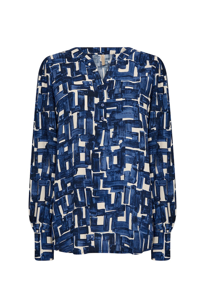 La blouse imprimé géométrique Soya Concept | 41406