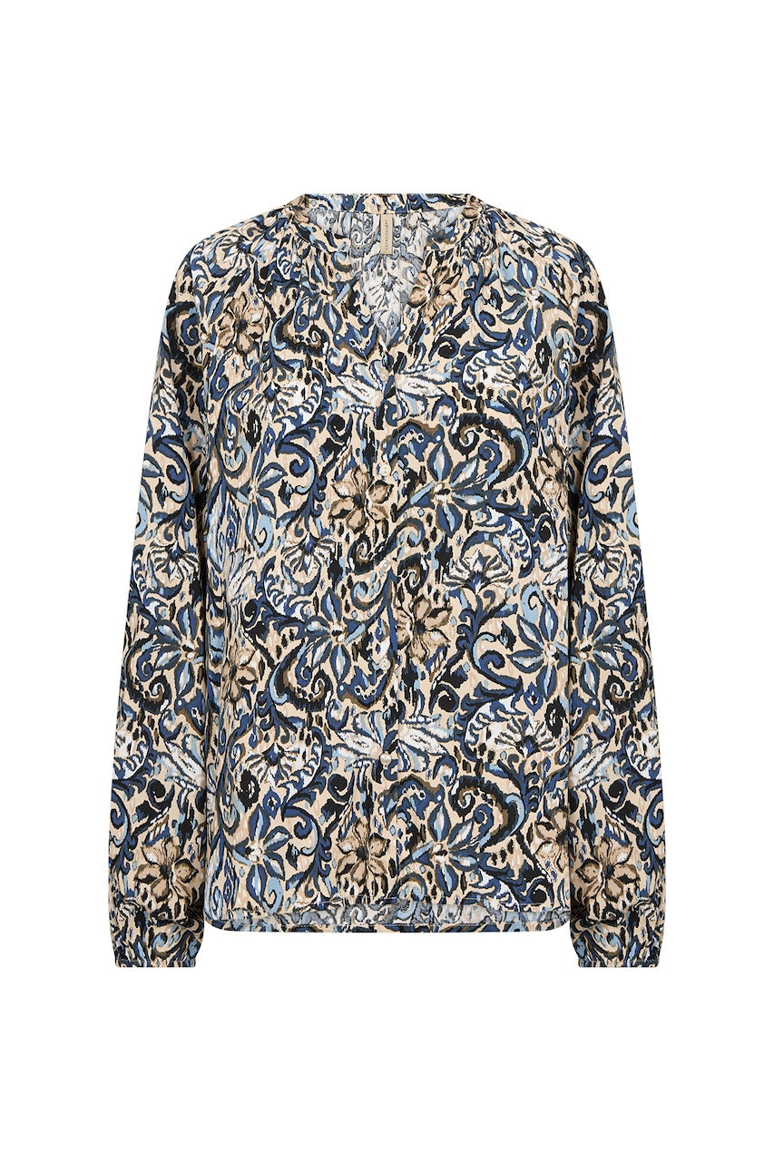 La chemise graphiques audacieux Soya Concept | 41419