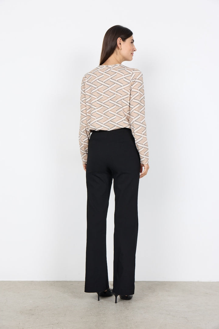 Le pantalon boutons décoratifs Soya Concept | 41552