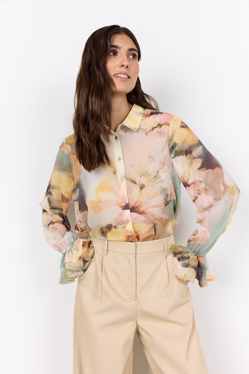 La chemise florale Soya Concept | 41668