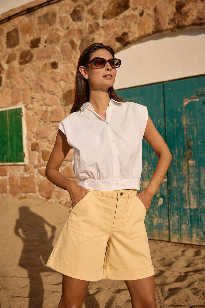 La chemise à manches capuchon Soya Concept | 41698