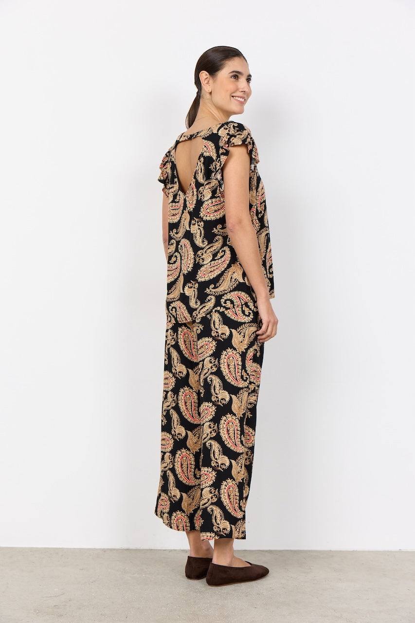 Le haut imprimé paisley Soya Concept | 41736