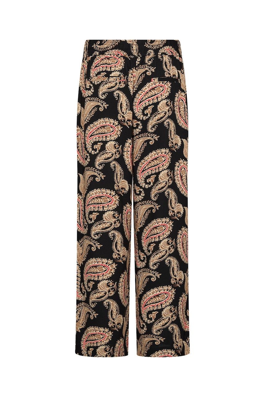 Le pantalon imprimé paisley Soya Concept | 41738