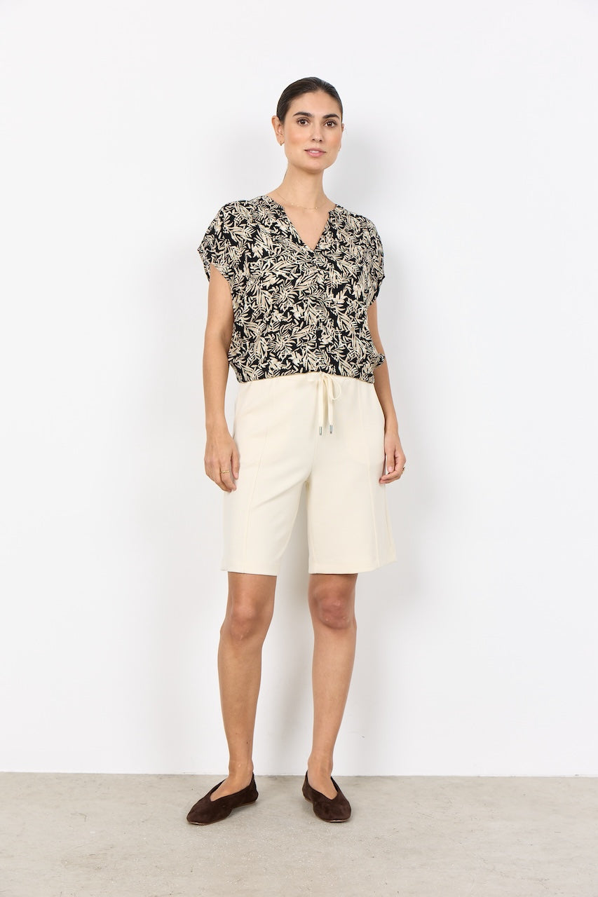 La blouse imprimée feuillage Soya Concept | 41741