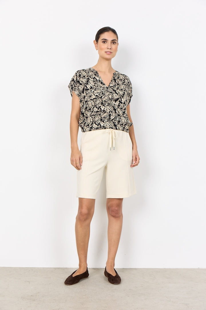 La blouse imprimée feuillage Soya Concept | 41741