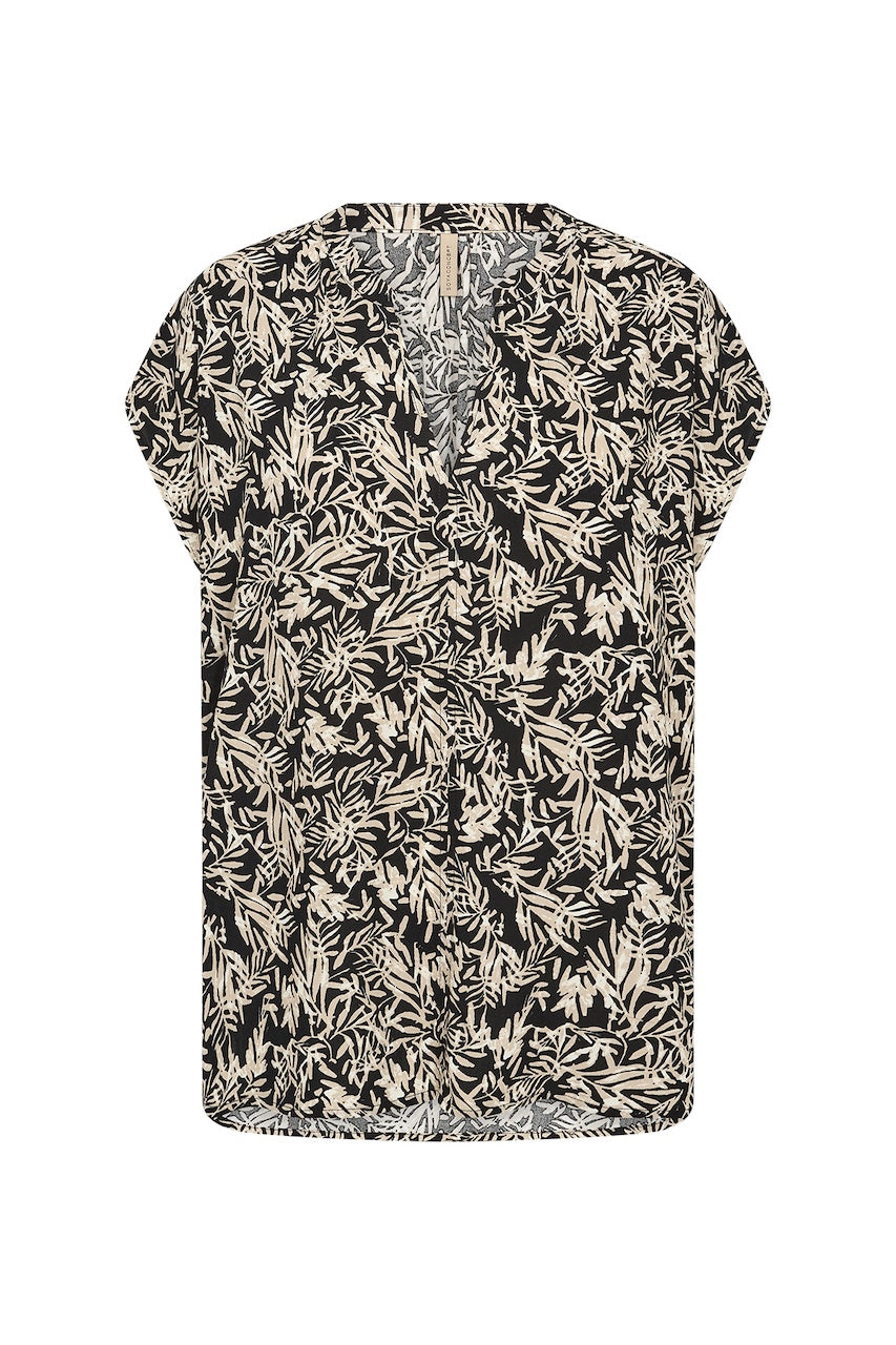 La blouse imprimée feuillage Soya Concept | 41741