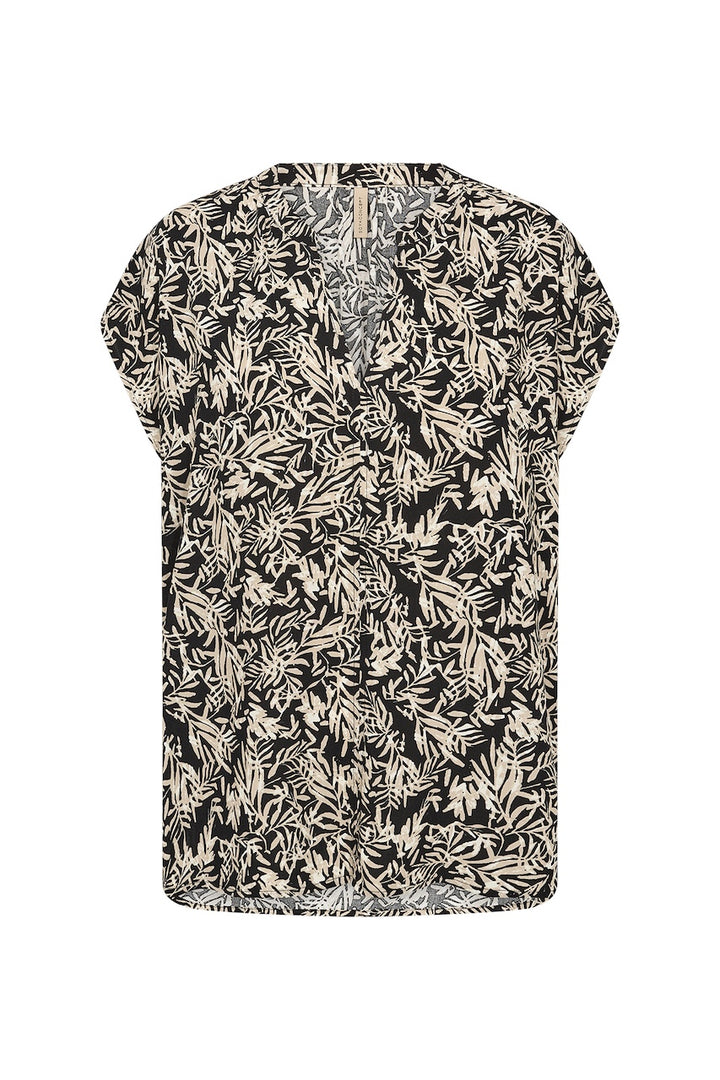 La blouse imprimée feuillage Soya Concept | 41741