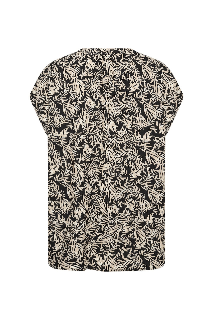 La blouse imprimée feuillage Soya Concept | 41741