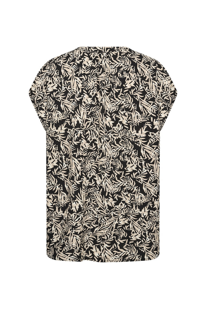 La blouse imprimée feuillage Soya Concept | 41741