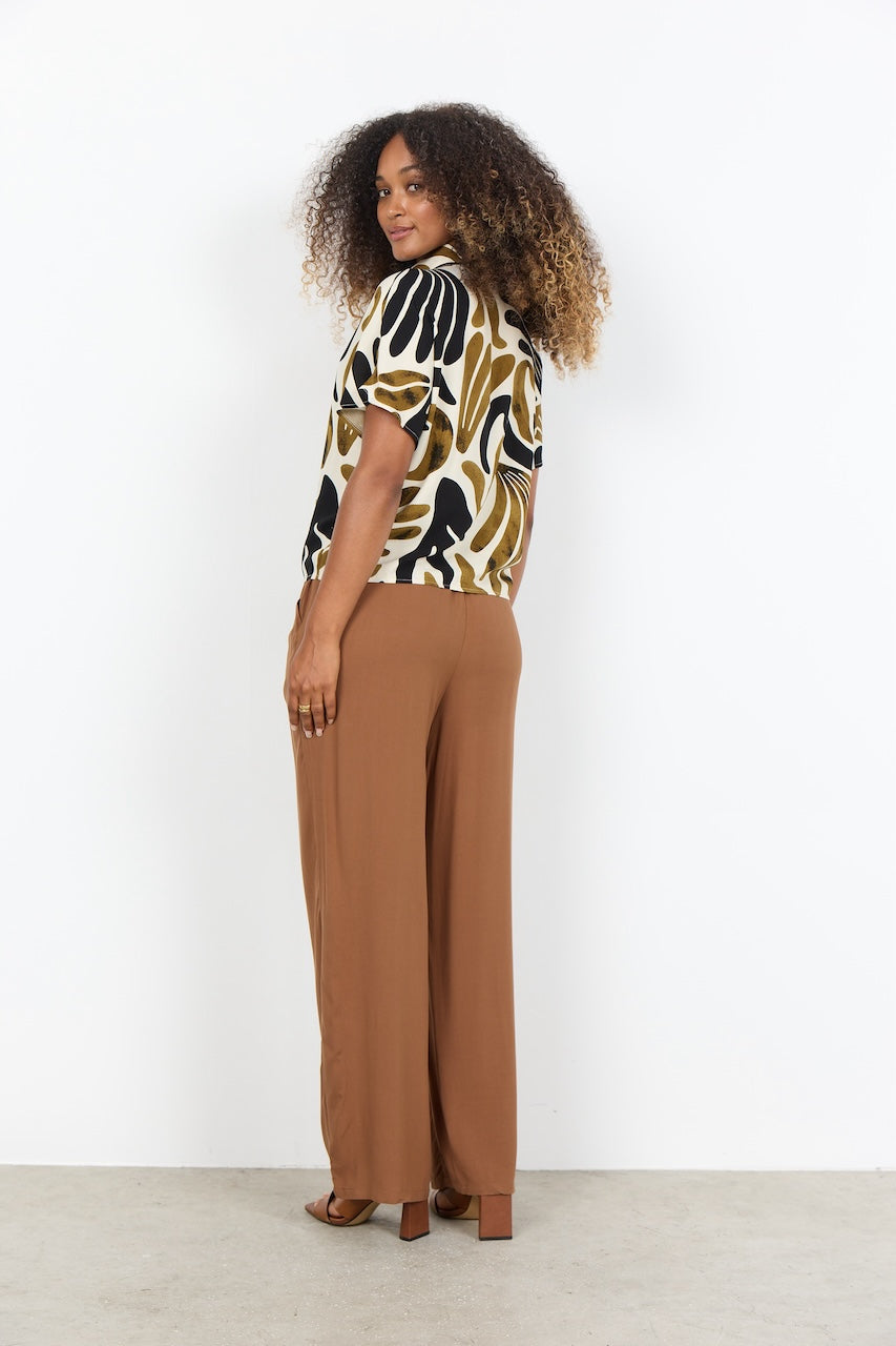 La chemise imprimée à nouer Soya Concept | 41761