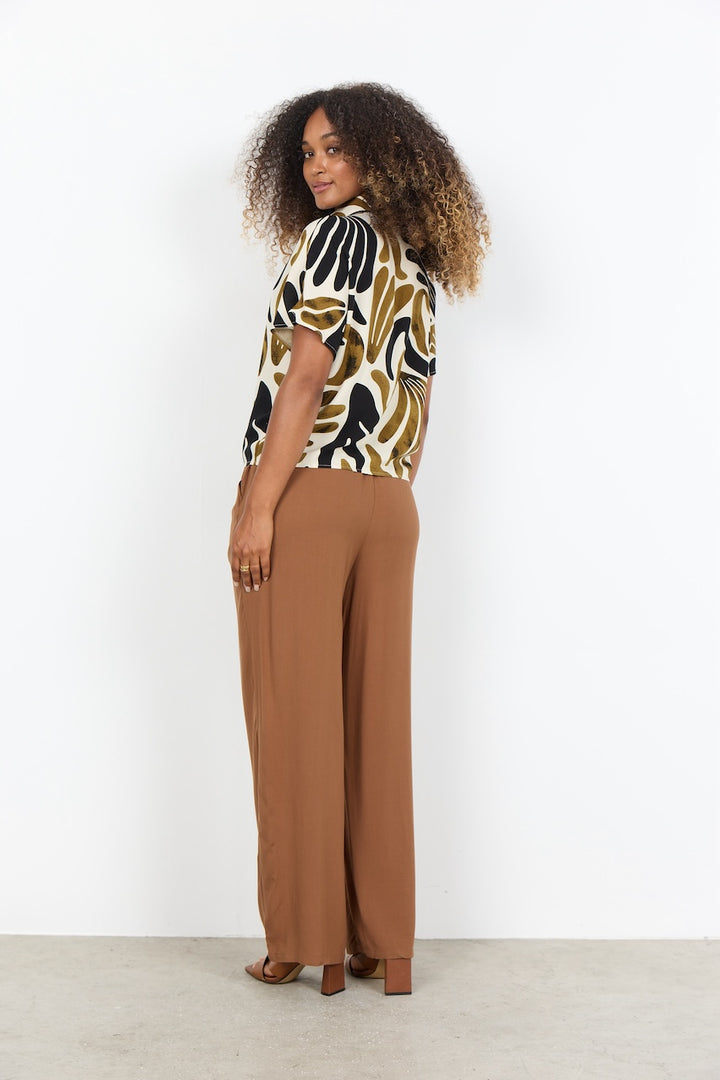 La chemise imprimée à nouer Soya Concept | 41761