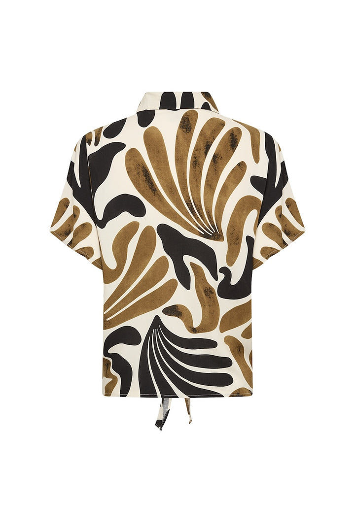 La chemise imprimée à nouer Soya Concept | 41761