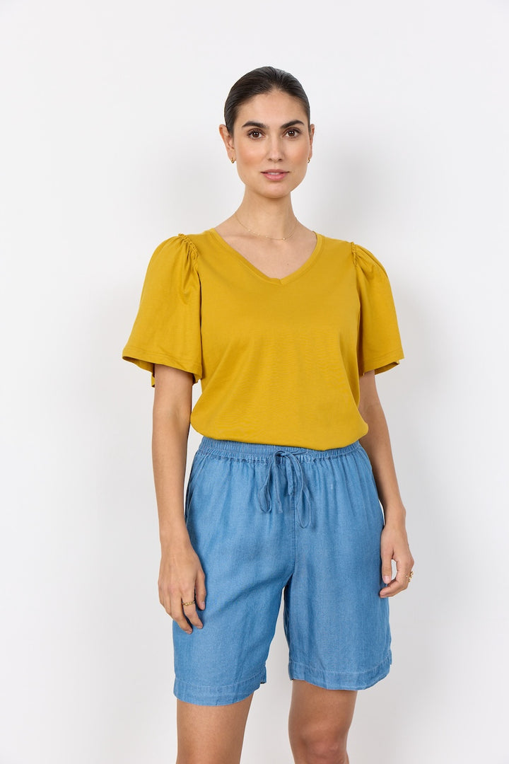 Le short fluide à taille ajustable Soya Concept | 41778