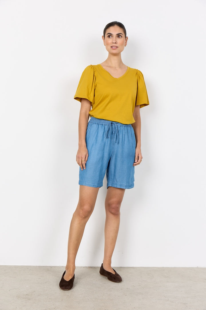 Le short fluide à taille ajustable Soya Concept | 41778