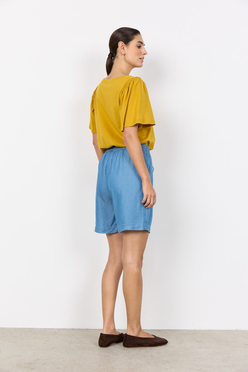 Le short fluide à taille ajustable Soya Concept | 41778