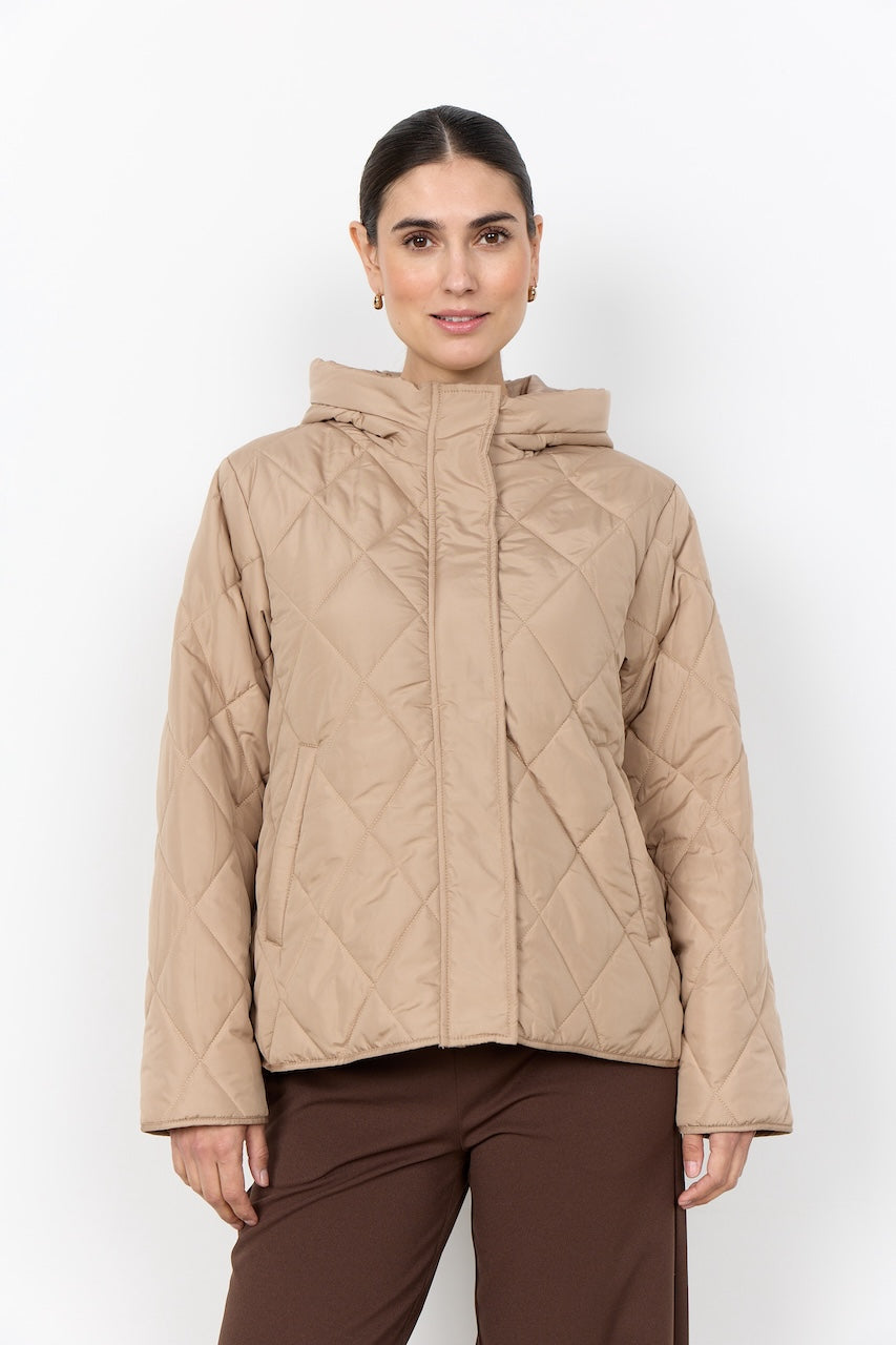 La veste matelassée à capuchon Soya Concept | 41844