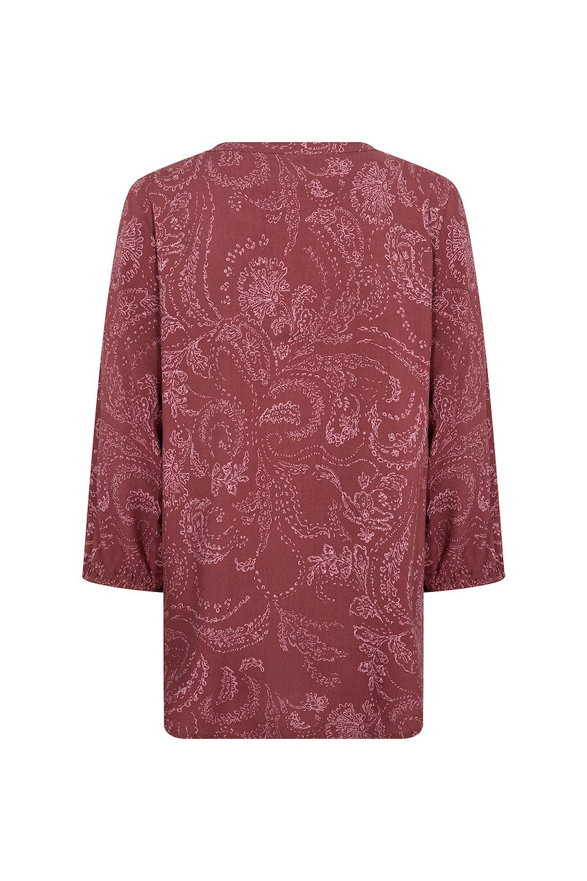 La blouse imprimée cachemire Soya Concept | 41863