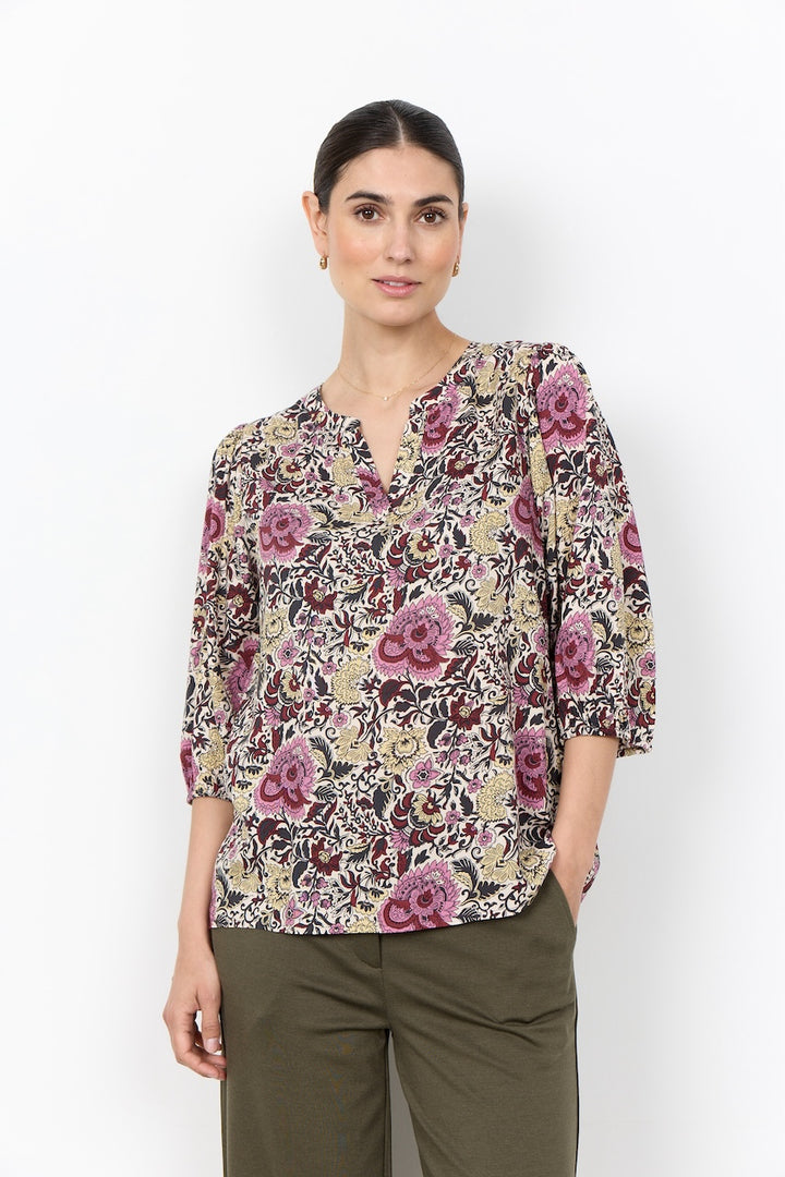 La blouse fleurie Soya Concept | 41876