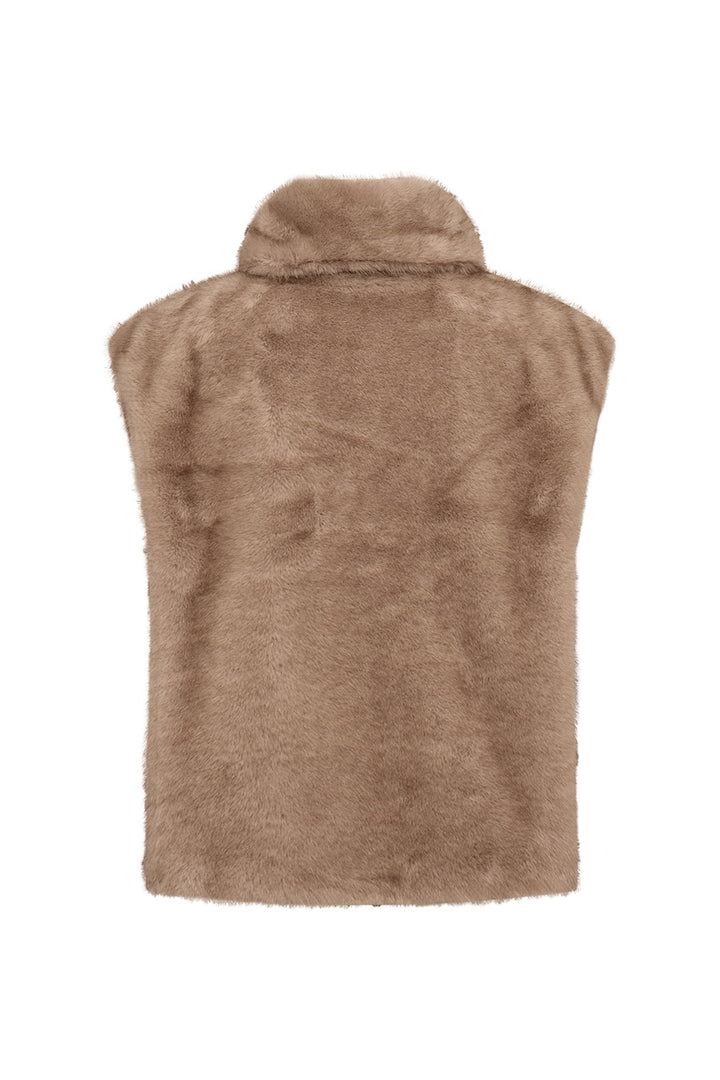 La veste sans manches texturée Soya Concept | 41933
