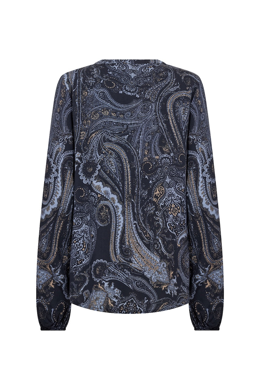 La blouse à imprimé cachemire Soya Concept | 41974