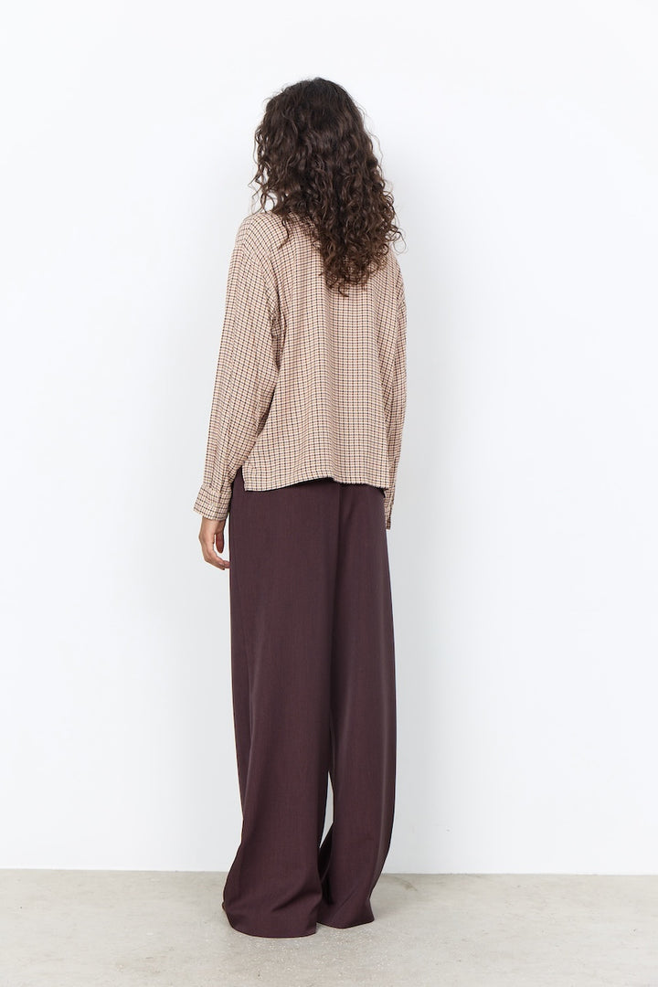 La blouse imprimée à col noué Soya Concept | 41983