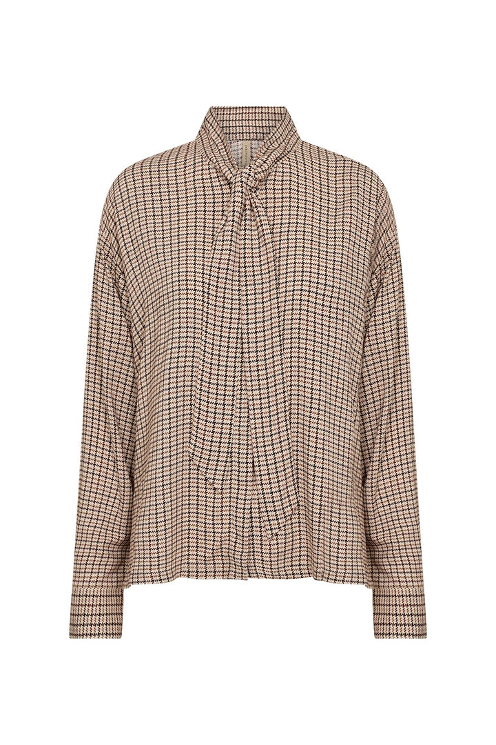 La blouse imprimée à col noué Soya Concept | 41983