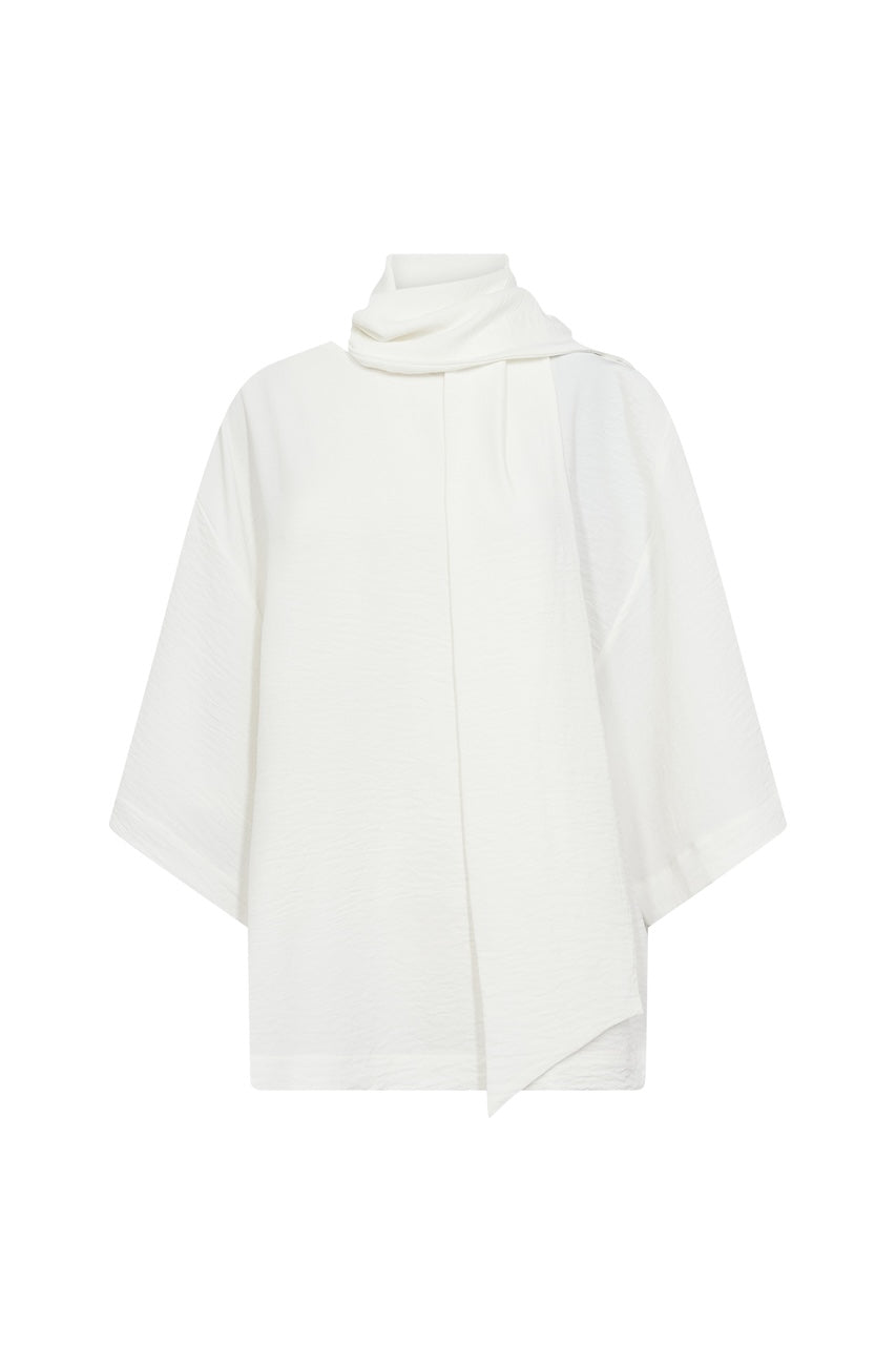 La blouse à col drapé Soya Concept | 41989