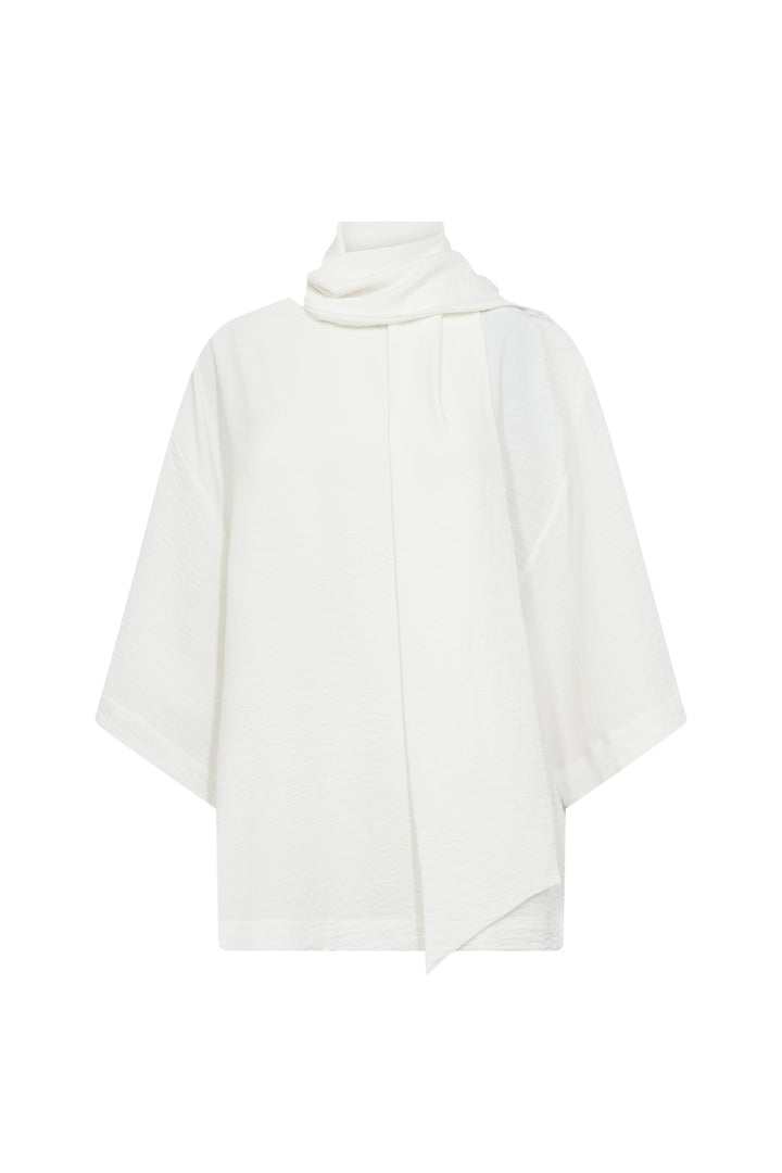 La blouse à col drapé Soya Concept | 41989