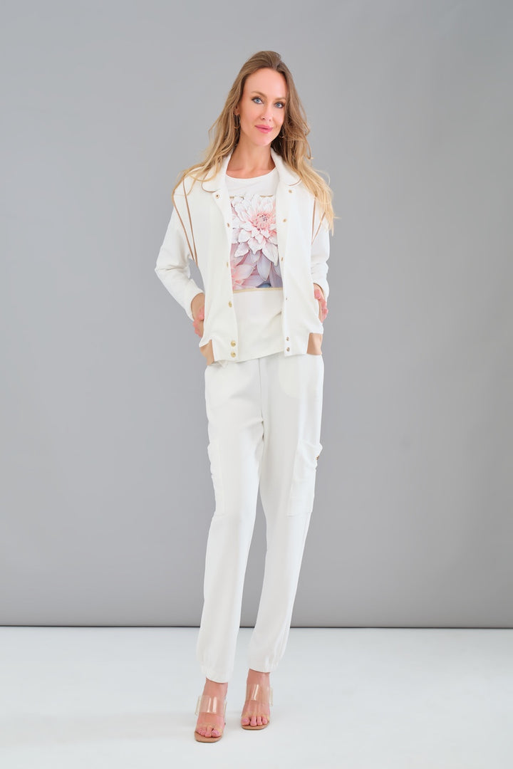 Le t-shirt motif floral Tricotto | 56233