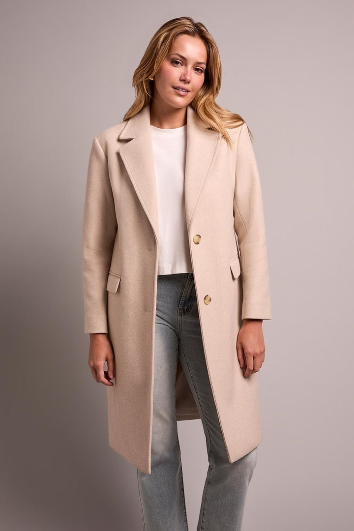 Le manteau long à capuchon Tribal | 5942O-5369