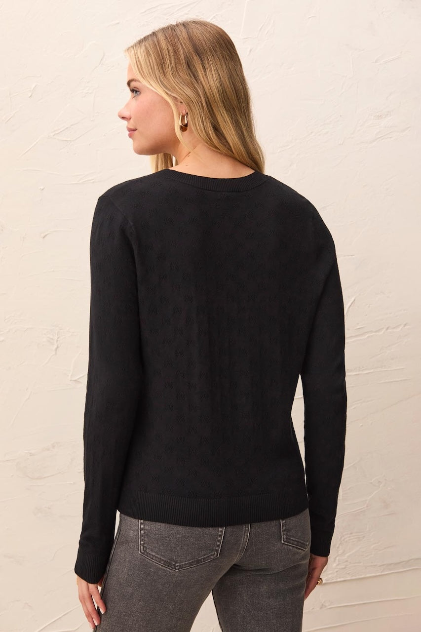 Le cardigan en maille ajouré Tribal | 6102O-5172