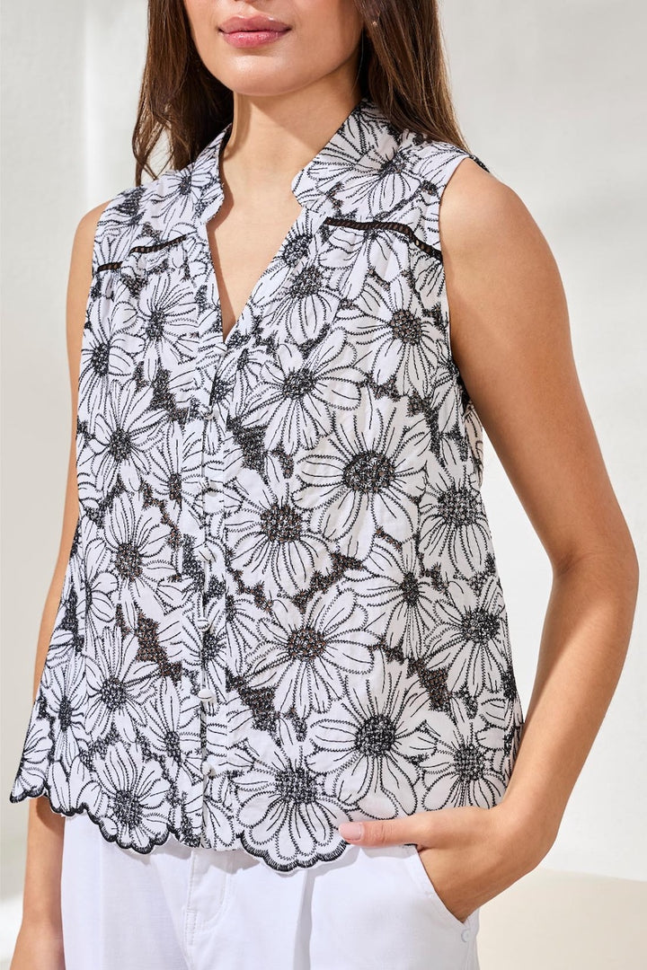 La camisole imprimé floral Tribal | 6213O-5210
