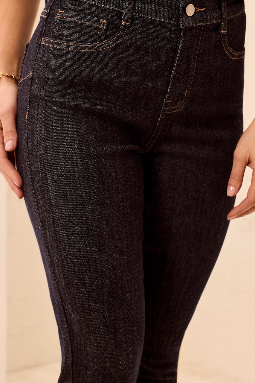Le jean Sophia curvy à jambe slim Tribal | 6235O-5829