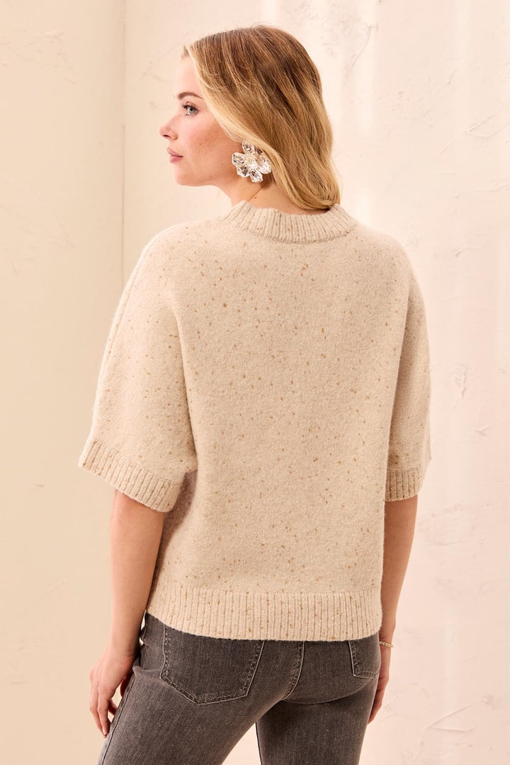 Le chandail en tricot scintillant Tribal | 6264O-5744