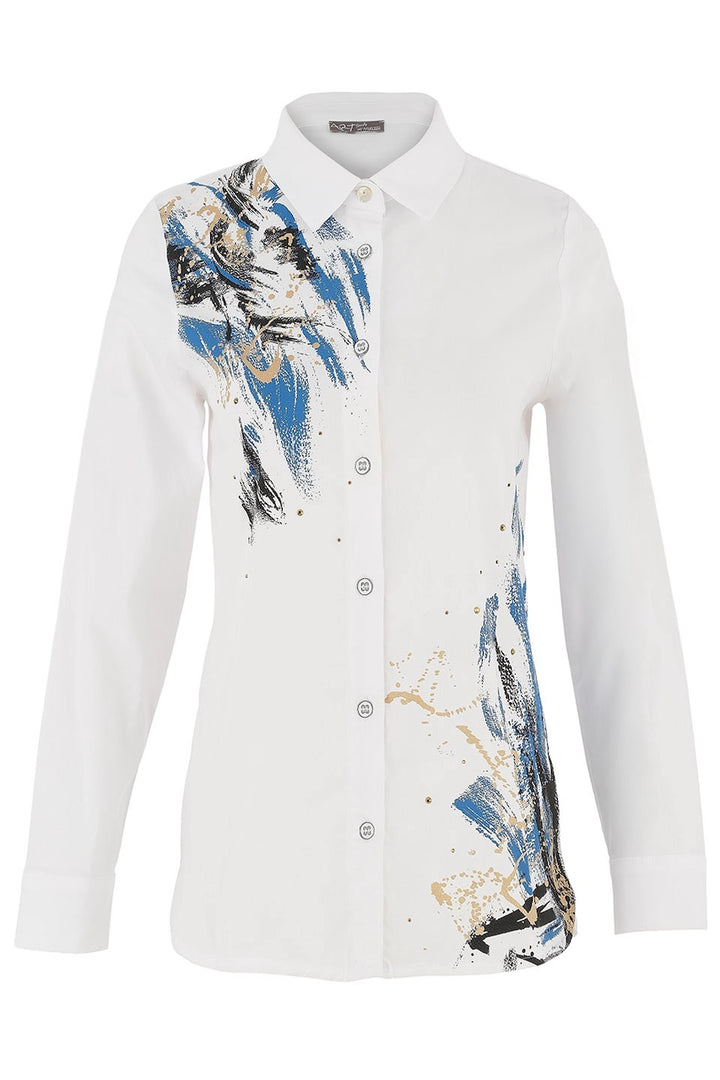 La chemise motifs abstraits Dolcezza | 75673
