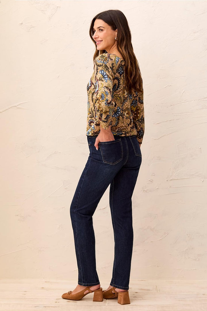 Le jean droit Sophia Curvy Tribal | 7572O-5050