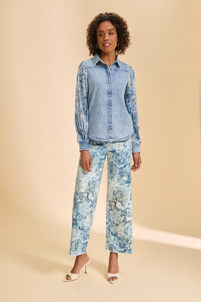 La chemise chambray léger FDJ | 7802992