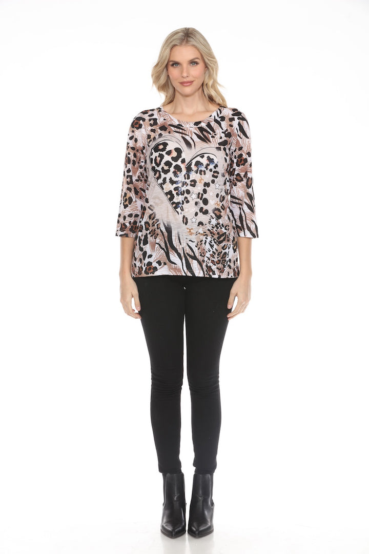 Le chandail imprimé animal Tango Mango | 89021