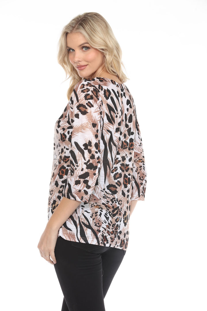 Le chandail imprimé animal Tango Mango | 89021