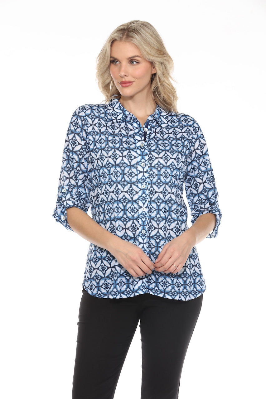 La blouse imprimée Tango Mango | 89042