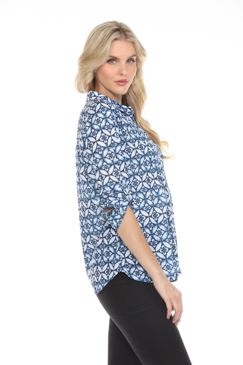 La blouse imprimée Tango Mango | 89042