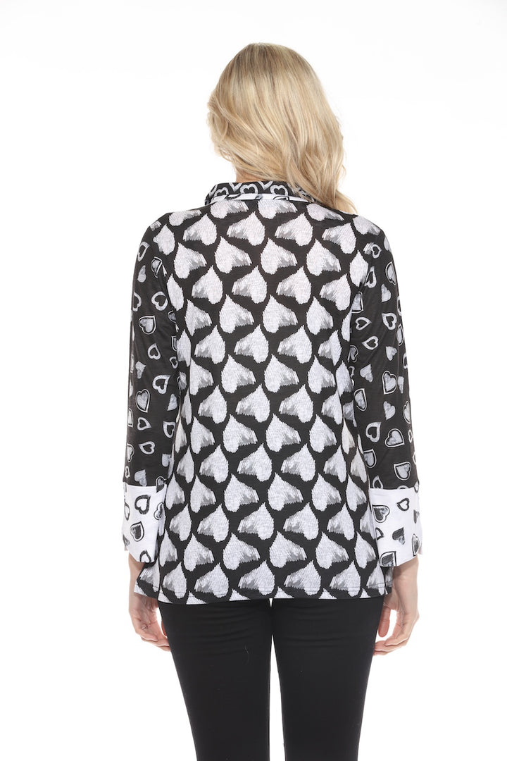 La blouse coeur audacieux Tango Mango | 89049