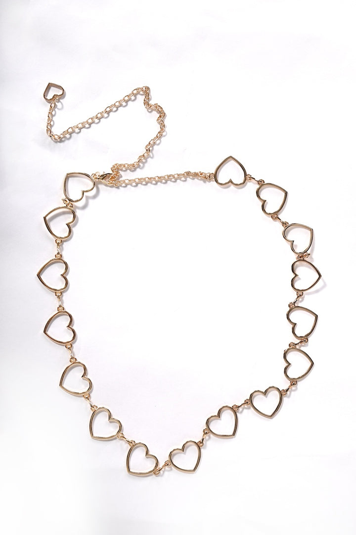 La ceinture à chaine en coeur Frank Lyman|A26604