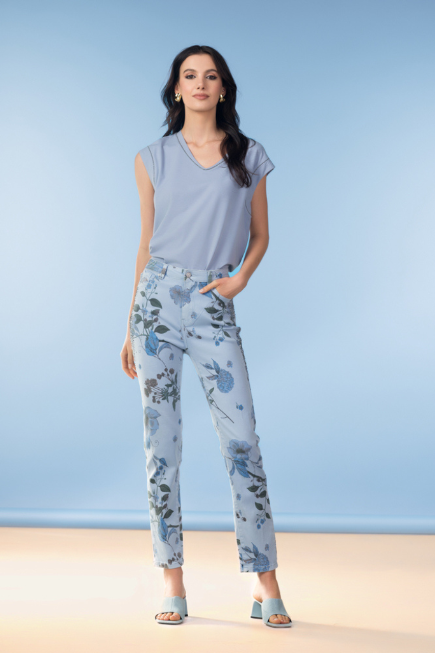 Le jean scintillant Alison Sheri | A47180