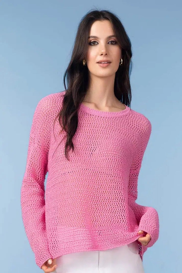 Le pull maille ajourée Alison Sheri | A47200