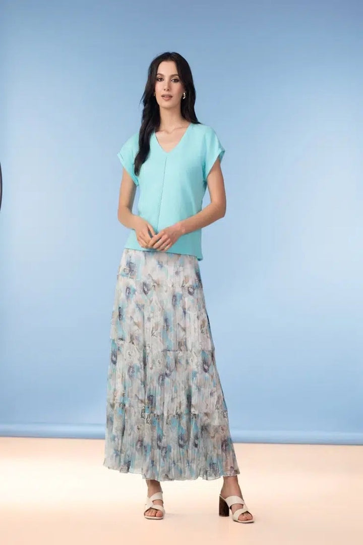 La jupe fluide floral Alison Sheri | A47330