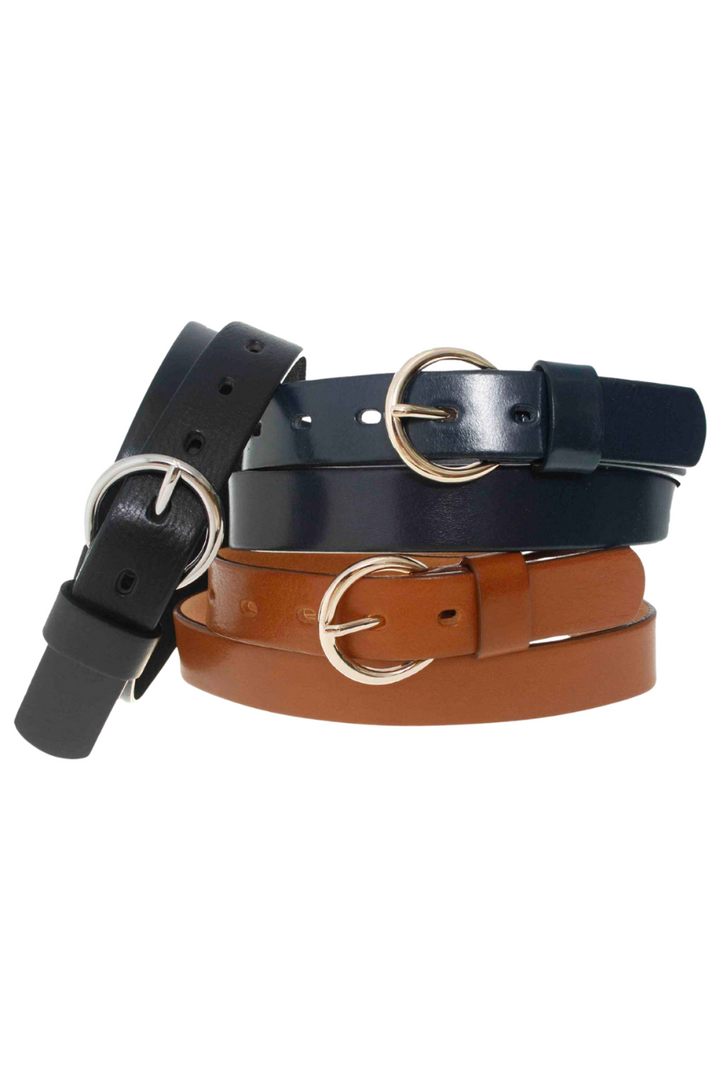 La ceinture cuir véritable Medike Landes | B25390L